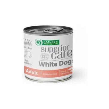 Nature's Protection Superior Care White Dogs Adult Salmon 140ml