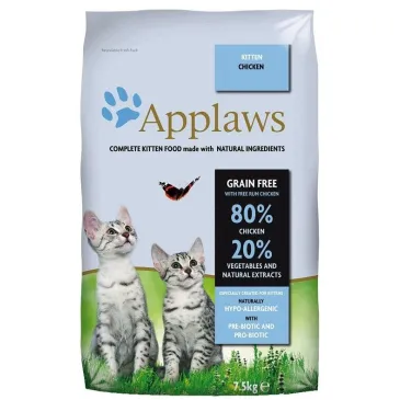 APPLAWS Complete Dry Kitten Chicken 7,5kg
