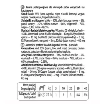 Dolina Noteci Premium Pure Kaczka 800g