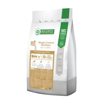 Nature's Protection Weight Control Sterilised Poultry & Krill 12kg