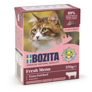 BOZITA Cat Siekana Wołowina W Galaretce 370g