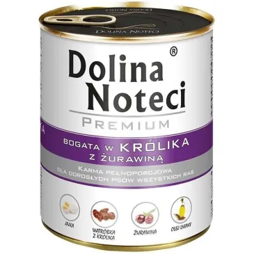 Dolina Noteci Premium Królik Z Żurawiną 800g