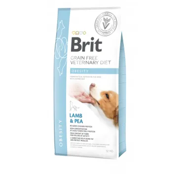 Brit Grain Free Veterinary Diet Dog Obesity Jagnięina Z Groszkiem 2kg