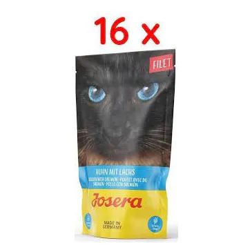 Josera Filet Kurczak Z Łososiem 16x70g