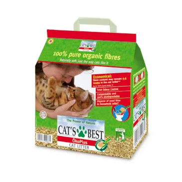 JRS Cats Best Eko Plus - Żwirek Drewniany Zbrylający 5l / 2,1kg