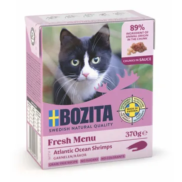 BOZITA Cat Krewetki W Sosie 370g