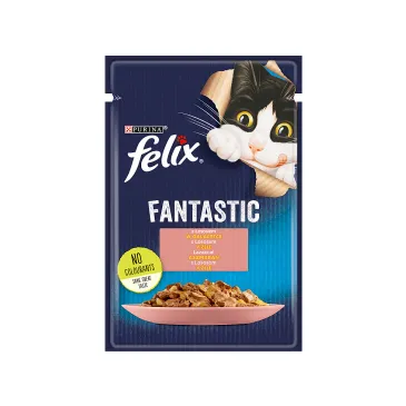 Felix Fantastic Łosoś W Galaretce 85g
