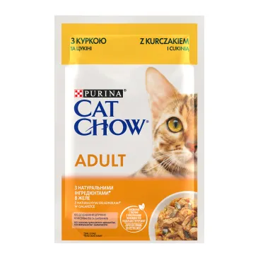 Purina Cat Chow Adult Kurczak I Cukinia 85g