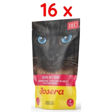Josera Filet Kurczak Z Wołowiną 16x70g