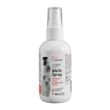 OVER ZOO White Spray Płyn Usuwający Zażółcenia 100ml
