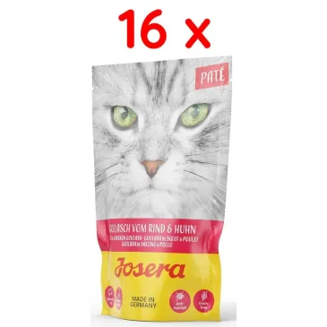 Josera Pate Gulasz Z Kurczakiem I Wołowiną 16x85g