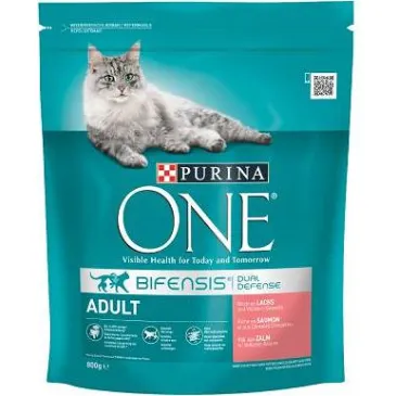 Purina One Cat Adult Karma Z Łososiem Dla Kota 800g