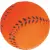 Zabawka piłka baseball Happet 72mm pomarańczowa