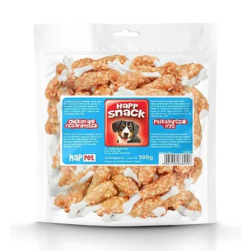 Pałka z kurczaka z ryżem Happet GM90 500g