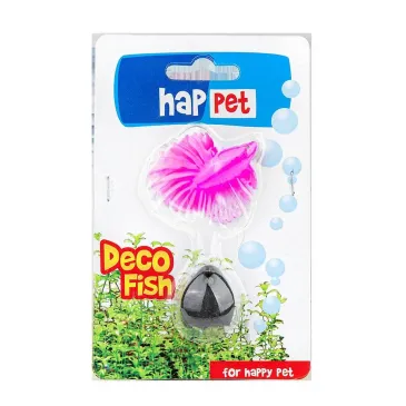 Ozdoba bojownik Happet 015D różowy 5 cm