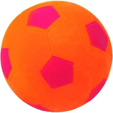 Zabawka piłka football Happet 90mm pomarańczowa