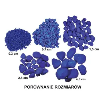 Żwirek do akwarium Happet pomarańczowy 4cm 1kg