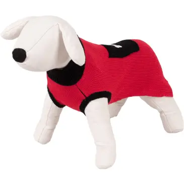Sweterek dla psa Happet 410M czerwony M-30cm