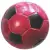 Zabawka piłka football Happet 72mm różowa brokat