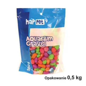 Żwirek do akwarium Happet fluor mix 0.3cm 0.5kg