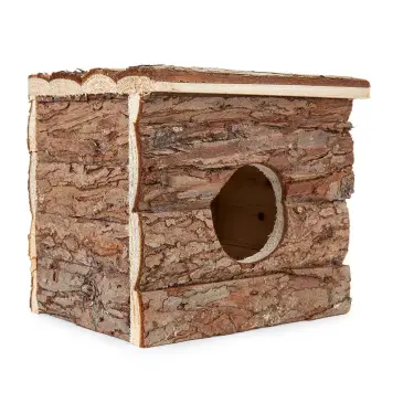 Domek dla gryzonia, drewniany 16cm