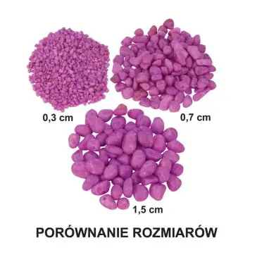 Żwirek do akwarium Happet fluor mix 0.3cm 0.5kg