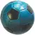 Piłka football Happet 40mm niebieska brokatowa