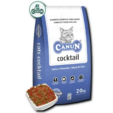PRÓBKA Canun Cats Cocktail bogata w drób(25%) i olej rybny 150g