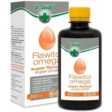 FLAWITOL OMEGA SUPER SMAK poprawia smakowitość karmy 250 ml
