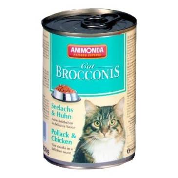 ANIMONDA Brocconis Cat puszka z rybą i kurczakiem 400 g