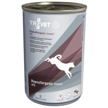 TROVET IPD Hypoallergenic Insect puszka 400g pies