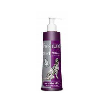 FRESH LINE szampon z odżywką dla wrażliwej skóry 220 ml
