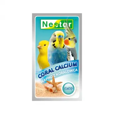 NESTOR Wapno z koralowca dla ptaków 40g [CC]