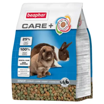 BEAPHAR CARE+ RABBIT SENIOR 1,5KG - karma dla królików seniorów powyżej 6 lat