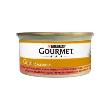 GOURMET GOLD - Casserole kaczka i indyk 85g