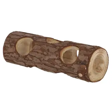 KERBL Tunel dla chomika, drewniany 20cm [84257]