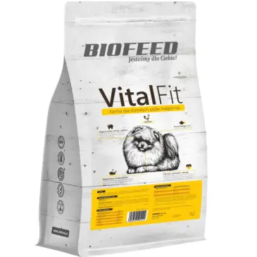 BIOFEED VitalFit - dorosłe psy małych ras z drobiem 2kg