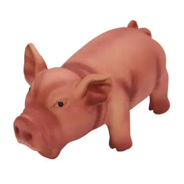 KERBL Zabawka lateksowa świnka, chrząkająca, 15 cm [82350]