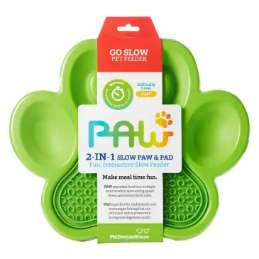 PDH PAW 2-IN-1 GREEN EASY miska dla psa [PDHF009]