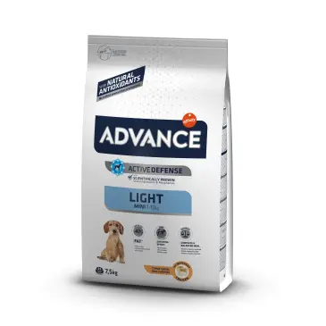 ADVANCE Mini Light - sucha karma dla psów ras małych 7,5kg [928020]
