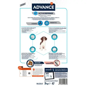 ADVANCE Puppy Sensitive - sucha karma dla szczeniąt z wrażliwością pokarmową 800g [500933]