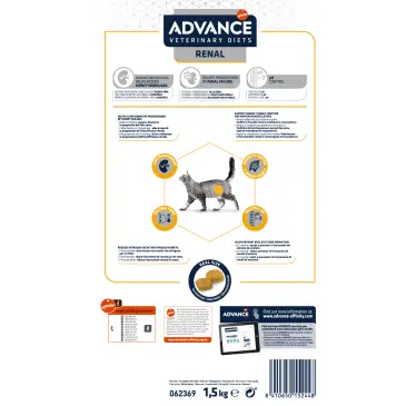 ADVANCE DIET Renal Failure - sucha karma dla kotów 1,5kg [598211]