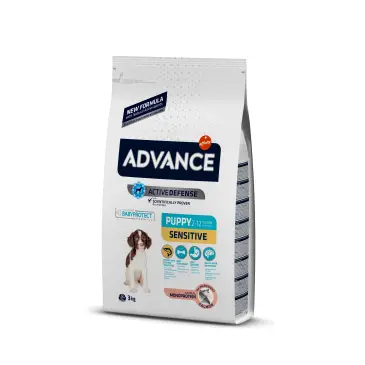 ADVANCE Puppy Sensitive - sucha karma dla szczeniąt z wrażliwością pokarmową 3kg [500934]