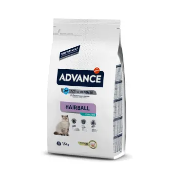 ADVANCE Hairball Sterilized - sucha karma dla kotów sterylizowanych 1,5kg [921864]