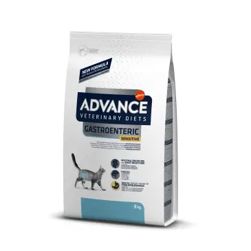ADVANCE DIET Gastroenteric Sensitive - sucha karma dla kotów z wrażliwością pokarmową 8kg [926198]