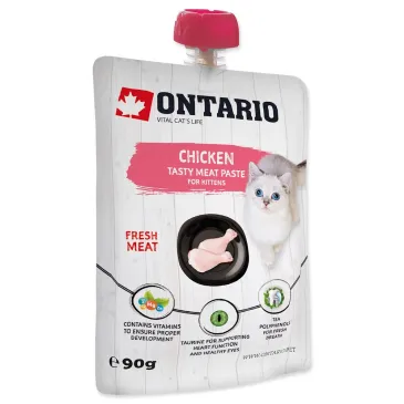 ONTARIO Kitten Chicken Fresh Meat Paste 90g (213-52308)