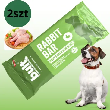 PRZYSMAKI DLA PSA BULT RABBIT Bar baton proteinowy z królikiem 75g SMAKOŁYK