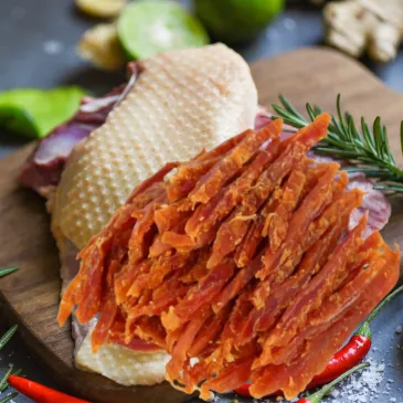 PRZYSMAKI DLA PSA MIĘKKIE NATURALNE PASKI Z KACZKI 500G HILTON SOFT DUCK