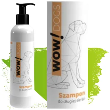 Szampon dla psów do długiej sierści 250 ml Over Zoo WOW DOGS! leczniczy
