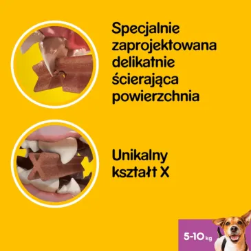 PRZYSMAKI DENTYSTYCZNE DLA PSÓW PEDIGREE Denta Stix 45g 3szt PSY 5-10kg